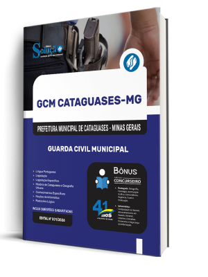 Apostila Prefeitura Municipal de Cataguases-MG 2026 - Guarda Civil Municipal - Imagem 2