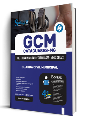Apostila Prefeitura Municipal de Cataguases-MG 2026 - Guarda Civil Municipal - Imagem 2