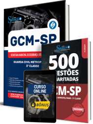 Combo GCM-SP 2026 - Guarda Civil Metropolitano - 3ª Classe