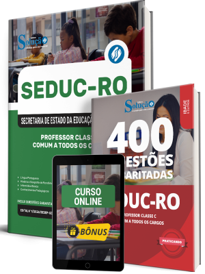 Combo SEDUC-RO 2026 - Comum a Todos os Cargos - Imagem 1