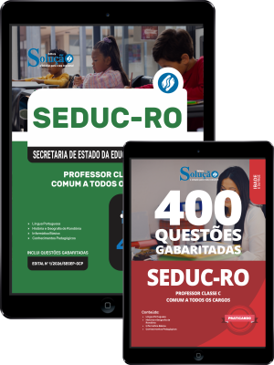 Combo SEDUC-RO 2026 - Comum a Todos os Cargos - Imagem 1