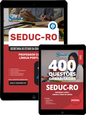 Combo SEDUC-RO 2026 - Professor Classe C - Língua Portuguesa - Imagem 1
