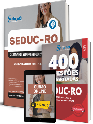 Combo SEDUC-RO 2026 - Orientador Educacional - Imagem 1