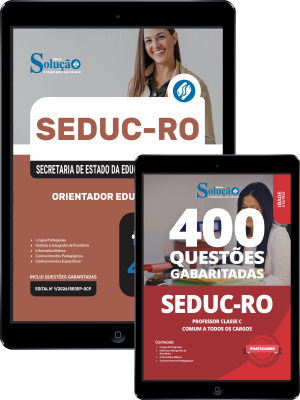 Combo SEDUC-RO 2026 - Orientador Educacional - Imagem 1