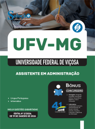 Apostila UFV 2026 em PDF - Assistente em Administração
