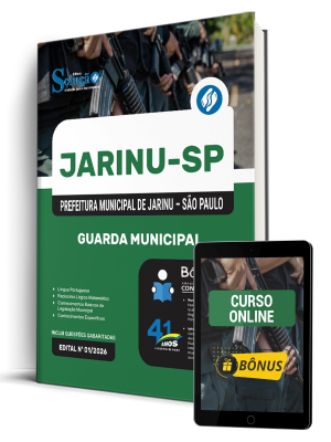 Apostila Prefeitura de Jarinu - SP 2026 - Guarda Municipal - Imagem 1