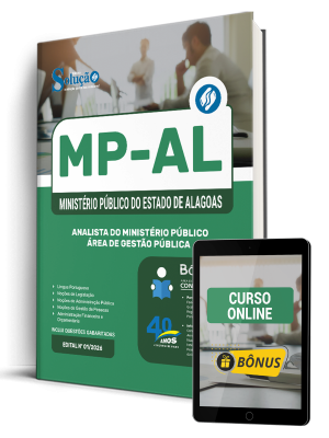 Apostila MP-AL 2026 - Analista do Ministério Público - Área Gestão Pública - Imagem 1