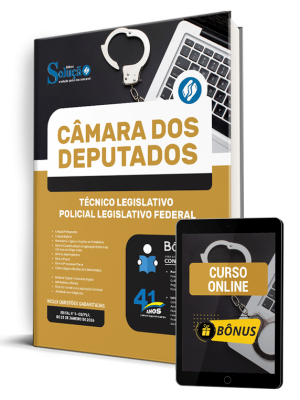 Apostila Câmara dos Deputados 2026 -  Técnico Legislativo – Policial Legislativo Federal - Imagem 1