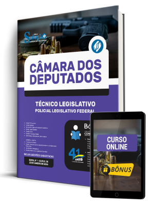 Apostila Câmara dos Deputados 2026 -  Técnico Legislativo – Policial Legislativo Federal - Imagem 1