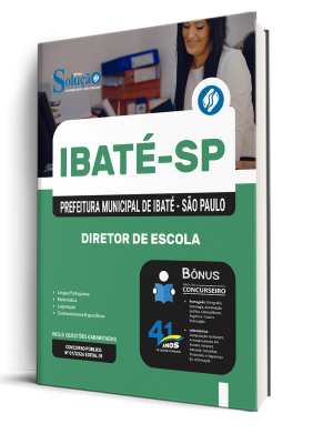 Apostila Prefeitura de Ibaté - SP 2026 - Diretor de Escola - Imagem 2