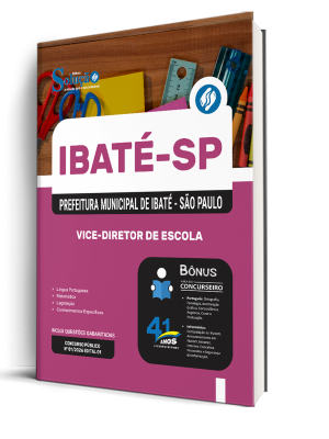 Apostila Prefeitura de Ibaté - SP 2026 - Vice-Diretor de Escola - Imagem 2