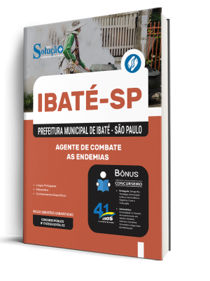 Apostila Prefeitura de Ibaté - SP 2026 - Agente de Combate às Endemias - Imagem 2