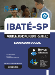 Apostila Prefeitura de Ibaté - SP em PDF 2026 - Educador Social