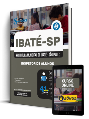 Apostila Prefeitura de Ibaté - SP 2026 - Inspetor de Alunos - Imagem 1