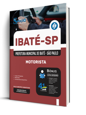 Apostila Prefeitura de Ibaté - SP 2026 - Motorista - Imagem 2