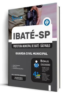 Apostila Prefeitura de Ibaté - SP 2026 - Guarda Civil Municipal - Imagem 2