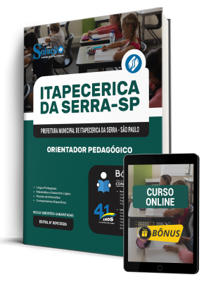 Apostila Prefeitura de Itapecerica da Serra - SP 2026 - Orientador Pedagógico - Imagem 1