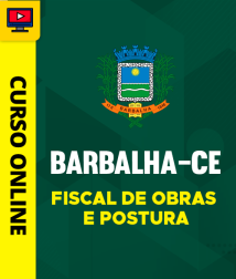 Capa Curso Prefeitura de Barbalha-CE - Fiscal de Obras e Postura