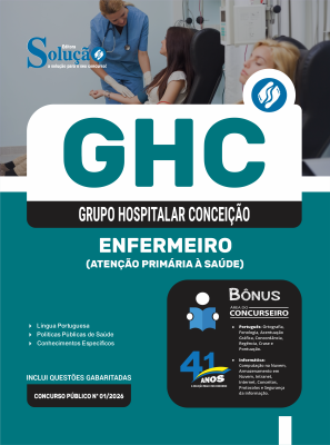 Apostila GHC-RS 2026 - Enfermeiro (Atenção Primária à Saúde) - Imagem 3