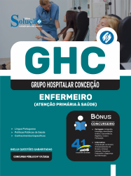 Apostila GHC-RS em PDF 2026 - Enfermeiro (Atenção Primária à Saúde)