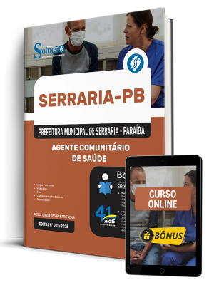 Apostila Prefeitura de Serraria-PB 2026 - Agente Comunitário de Saúde - Imagem 1