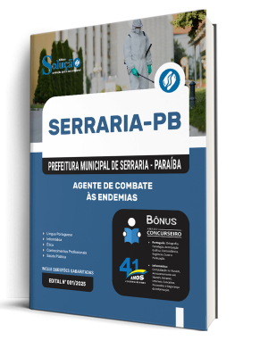 Apostila Prefeitura de Serraria-PB 2026 - Agente de Combate às Endemias - Imagem 2
