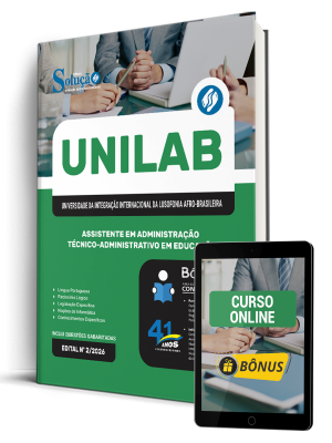 Apostila UNILAB 2026 - Assistente em Administração - Técnico-Administrativo em Educação - Imagem 1