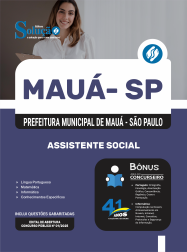 Apostila Prefeitura de Mauá - SP em PDF 2026 - Assistente Social