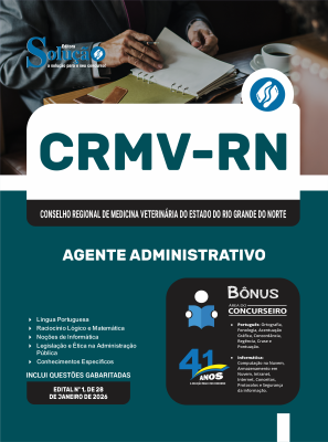Apostila CRMV-RN 2026 - Agente Administrativo - Imagem 3