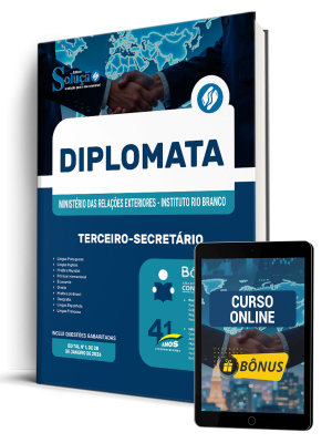 Apostila Instituto Rio Branco 2026 - Diplomata - Terceiro-Secretário - Imagem 1