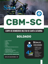 Apostila CBM-SC em PDF 2026 - Curso de Formação de Praças/Soldados