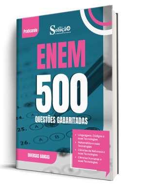 Caderno de Questões Gabaritadas – Treino ENEM por Conteúdo 2026 - Imagem 1