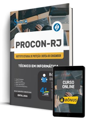 Apostila PROCON-RJ 2026 - Técnico em Informática - Imagem 1