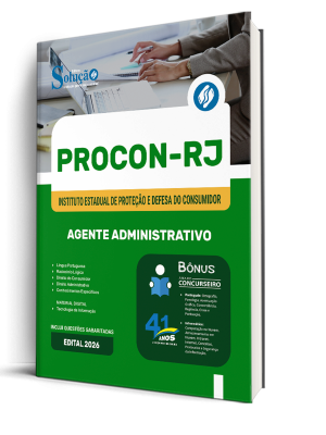 Apostila PROCON-RJ 2026 - Agente Administrativo - Imagem 2