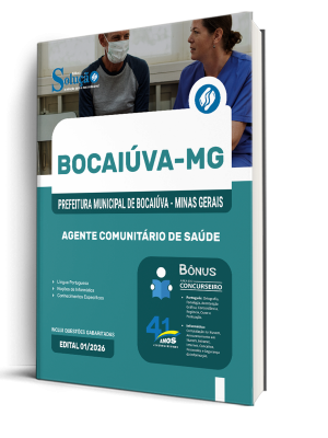 Apostila Prefeitura de Bocaiúva-MG 2026 - Agente Comunitário de Saúde - Imagem 2