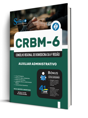 Apostila CRBM-6 2026 - Auxiliar Administrativo - Imagem 2