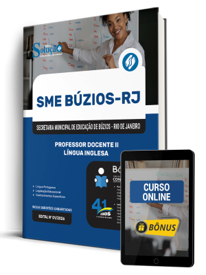 Apostila Prefeitura de Armação dos Búzios-RJ 2026 - Professor Docente II - Língua Inglesa - Imagem 1