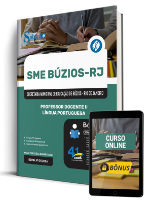 Apostila Prefeitura de Armação dos Búzios-RJ 2026 - Professor Docente II - Língua Portuguesa - Imagem 1