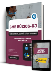 Capa Apostila Prefeitura de Armação dos Búzios-RJ 2026 - Professor Docente II - Matemática