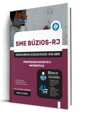 Apostila Prefeitura de Armação dos Búzios-RJ 2026 - Professor Docente II - Matemática - Imagem 2