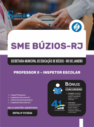 Apostila Prefeitura de Armação dos Búzios-RJ em PDF 2026 - Professor II - Inspetor Escolar