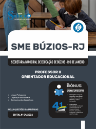 Apostila Prefeitura de Armação dos Búzios-RJ em PDF 2026 - Professor II - Orientador Educacional