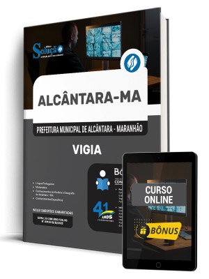 Apostila Prefeitura de Alcântara-MA 2026 - Vigia - Imagem 1