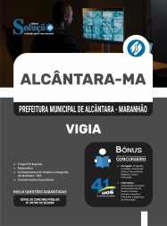 Apostila Prefeitura de Alcântara-MA 2026 em PDF - Vigia