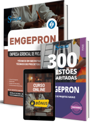 Combo EMGEPRON 2026 - Técnico de Projetos Navais - Técnico em Secretariado