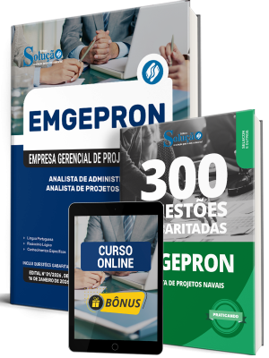 Combo EMGEPRON 2026 - Analista de Projetos Navais - Analista de Administração - Imagem 1