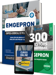 Combo EMGEPRON 2026 - Analista de Projetos Navais - Analista de Administração