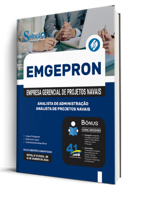 Combo EMGEPRON 2026 - Analista de Projetos Navais - Analista de Administração - Imagem 2