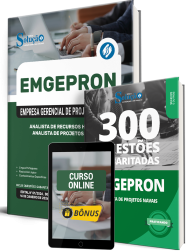 Combo EMGEPRON 2026 - Analista de Projetos Navais - Analista de Recursos Humanos
