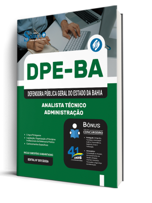 Apostila DPE-BA 2026 - Analista Técnico - Administração - Imagem 2